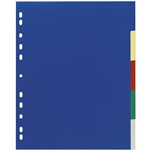 Durable Registrační pořadače prázdný z PP, 5barevný, A4 nadrozměrný, 230 x 297 mm, 5 listů, balení 20 kusů, 673727 Durable Registrační pořadače prázdný z PP, 5barevný, A4 nadrozměrný, 230 x 297 mm, 5 listů, balení 20 kusů, 673727