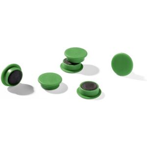 Durable Magnety, průmyslové balení, 32 mm, 720p, zelené, 20 kusů, 475305 Durable Magnety, průmyslové balení, 32 mm, 720p, zelené, 20 kusů, 475305