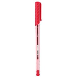 Kores K1: Červené kuličkové pero, 1 mm Medium Point Biro s inkoustem odolným proti otírání pro tekuté psaní, trojúhelníkový ergonomický tvar, školní a kancelářská ramena, balení 12 ks Kores K1: Červené kuličkové pero, 1 mm Medium Point Biro s inkoustem odolným proti otírání pro tekuté psaní, trojúhelníkový ergonomický tvar, školní a kancelářská ramena, balení 12 ks