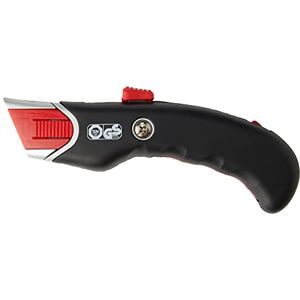 Wedo Nůž 078815 Cutter Safety, profesionální, černý, včetně 5 náhradních čepelí, černá/červená 167 x 20 x 60 mm Wedo Nůž 078815 Cutter Safety, profesionální, černý, včetně 5 náhradních čepelí, černá/červená 167 x 20 x 60 mm