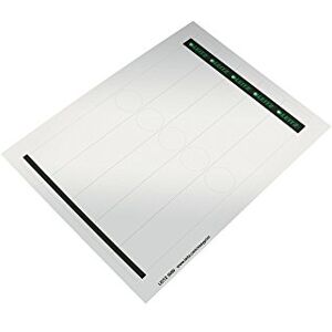 Leitz PC-beschriftbare Rückenschilder selbstklebend für Hängeordner, 125 Stück, Langes und schmales Format, 34 x 279 mm, Papier, grau, 60990085 Leitz PC-beschriftbare Rückenschilder selbstklebend für Hängeordner, 125 Stück, Langes und schmales Format, 34 x 279 mm, Papier, grau, 60990085