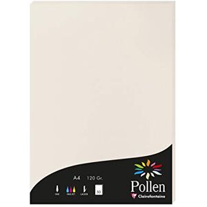 Clairefontaine Papír Pollen 21 × 29,7 cm, perlově šedá Clairefontaine Papír Pollen 21 × 29,7 cm, perlově šedá