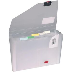 Snopake 11893 desky s přihrádkami 6 dílů A4 transparentní Snopake 11893 desky s přihrádkami 6 dílů A4 transparentní