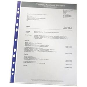 Leitz Prospekthülle Öffnung oben A4 25 Stück transparent Leitz Prospekthülle Öffnung oben A4 25 Stück transparent