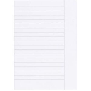Herlitz Aufgabenpapier A4 auf A5 gefalzt, Lineatur 9, liniert, weißer Rand außen, 80 g/m² Papier, 250 Blatt Herlitz Aufgabenpapier A4 auf A5 gefalzt, Lineatur 9, liniert, weißer Rand außen, 80 g/m² Papier, 250 Blatt