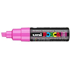 POSCA 182628 Marker se širokým klínovým hrotem růžový POSCA 182628 Marker se širokým klínovým hrotem růžový