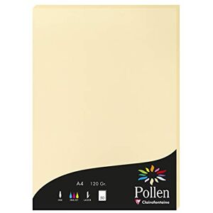 Clairefontaine Papír Pollen 21 × 29,7 cm, Béžová Clairefontaine Papír Pollen 21 × 29,7 cm, Béžová