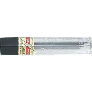 Pentel C505-2B náhradní tuha pro vysokopolymerová extra silná ve 12dílné trubici 2B 0,5 mm 12 trubiček Pentel C505-2B náhradní tuha pro vysokopolymerová extra silná ve 12dílné trubici 2B 0,5 mm 12 trubiček