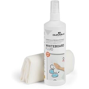 Durable Whiteboard čisticí sada s pumpičkou 250 ml a 1 utěrkou z mikrovlákna 25 x 25 cm, 583300 Durable Whiteboard čisticí sada s pumpičkou 250 ml a 1 utěrkou z mikrovlákna 25 x 25 cm, 583300