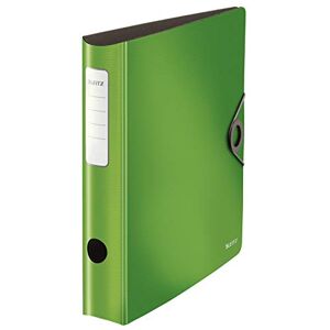 Leitz Kvalitní pořadač 180° Active Solid, A4, úzký, zaoblená zadní strana, 6,5 cm široký, gumový pásek, lehký polyfoam, plastový pořadač, světle zelený, 10481050 Leitz Kvalitní pořadač 180° Active Solid, A4, úzký, zaoblená zadní strana, 6,5 cm široký, gumový pásek, lehký polyfoam, plastový pořadač, světle zelený, 10481050
