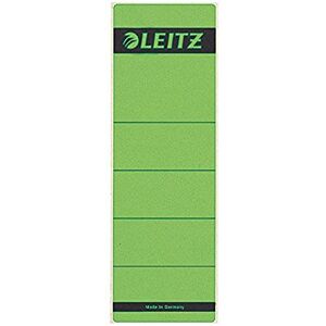 Leitz 1642 zadní štítky pro standardní pořadače, samolepicí, krátké, široké, Zelená Leitz 1642 zadní štítky pro standardní pořadače, samolepicí, krátké, široké, Zelená