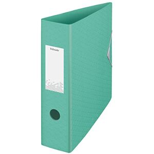 Esselte A4-Ordner, 500 Blatt Kapazität, 82 mm Rückenbreite, leichtgewichtiger A4-Ordner für Zuhause/Büro, zur Schreibtischorganisation, Colour'Breeze Serie, Grün, 626218 Esselte A4-Ordner, 500 Blatt Kapazität, 82 mm Rückenbreite, leichtgewichtiger A4-Ordner für Zuhause/Büro, zur Schreibtischorganisation, Colour'Breeze Serie, Grün, 626218