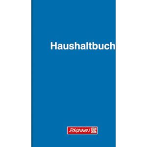 BRUNNEN Obchodní kniha kniha pro domácnost, lesklý karton, s předtiskem, A5, 148 x 210 mm, 40, modrá BRUNNEN Obchodní kniha kniha pro domácnost, lesklý karton, s předtiskem, A5, 148 x 210 mm, 40, modrá