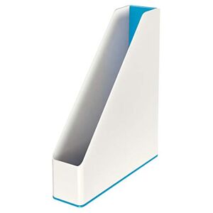 Leitz Stojanový pořadač A4, dvoubarevný design, bílá/modrá, Duo Colour, WOW, 53621036 Leitz Stojanový pořadač A4, dvoubarevný design, bílá/modrá, Duo Colour, WOW, 53621036