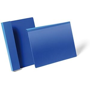 Durable Kapsa na označení s drážkou, pro dokumenty ve formátu A4 na šířku, balení à 50 kusů, tmavě modrá, 172307 Durable Kapsa na označení s drážkou, pro dokumenty ve formátu A4 na šířku, balení à 50 kusů, tmavě modrá, 172307