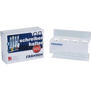 Franken Z1981 držák na tabuli pro 4 (akryl magnetický) transparentní Franken Z1981 držák na tabuli pro 4 (akryl magnetický) transparentní