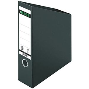 Leitz Stojanový pořadač 80 mm šířka hřbetu, A4, tvrdá lepenka, skládací, černý, 24230095 Leitz Stojanový pořadač 80 mm šířka hřbetu, A4, tvrdá lepenka, skládací, černý, 24230095