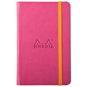 Rhodia 118632C rama Book (A6 poznámkový blok s gumovým páskem, čistý, 96 listů) 1 kus moučkově červená Rhodia 118632C rama Book (A6 poznámkový blok s gumovým páskem, čistý, 96 listů) 1 kus moučkově červená