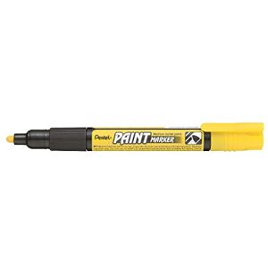 Pentel MMP20-GO Permanent-Marker 2,0 mm Rundspitze Lackmarker, 1 Stück, gelb Pentel MMP20-GO Permanent-Marker 2,0 mm Rundspitze Lackmarker, 1 Stück, gelb