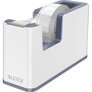 Leitz Stolní odvíječ lepicí pásky, pevný stojan, odvíječ lepicí pásky vč. lepicí pásky, bílá/šedá, Duo Colour, WOW, 53641001 Leitz Stolní odvíječ lepicí pásky, pevný stojan, odvíječ lepicí pásky vč. lepicí pásky, bílá/šedá, Duo Colour, WOW, 53641001