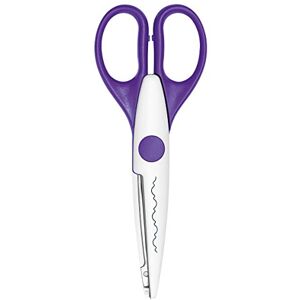 Wedo 771907 kreativní nůžky (s barokním řezem, 16 cm velký) rukojeti fialové, 1800607, barva Wedo 771907 kreativní nůžky (s barokním řezem, 16 cm velký) rukojeti fialové, 1800607, barva