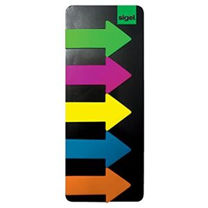 Sigel HN600 lepicí popisovač šipek, 125 proužků ve formátu 25 x 45 mm, 5 barev Sigel HN600 lepicí popisovač šipek, 125 proužků ve formátu 25 x 45 mm, 5 barev