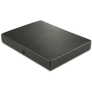 Elba Krabička na dokumenty A4 z tvrdé lepenky, 4 cm výška náplně, černá Elba Krabička na dokumenty A4 z tvrdé lepenky, 4 cm výška náplně, černá