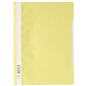 Durable Spínací pořadač A4 Standard, PP, 227 x 310 mm, žlutý, balení 50 ks, 257304 Durable Spínací pořadač A4 Standard, PP, 227 x 310 mm, žlutý, balení 50 ks, 257304