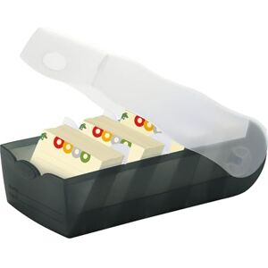 HAN Box na výukové kartotéky CROCO, jednoduché učení slovní zásoby se systémem učení s 5 přihrádkami, DIN A8 kartotéka na 500 karet, vč. 5 opěrných desek + 100 kartiček, kartotéka, vzdělávací box, HAN Box na výukové kartotéky CROCO, jednoduché učení slovní zásoby se systémem učení s 5 přihrádkami, DIN A8 kartotéka na 500 karet, vč. 5 opěrných desek + 100 kartiček, kartotéka, vzdělávací box,