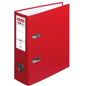 Herlitz Pořadač plast A5 vysoký 75 mm (1 kus, červený) Herlitz Pořadač plast A5 vysoký 75 mm (1 kus, červený)