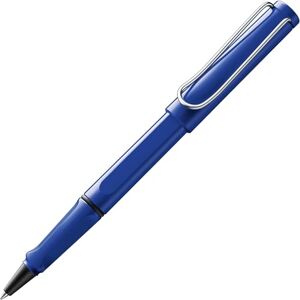 Lamy safari blue kuličkové pero – nadčasově klasické pero s ergonomickou rukojetí a šířkou tahu M kryt z robustního ASA plastu – s náplní pro inkoustové pero M 63 v modré barvě Lamy safari blue kuličkové pero – nadčasově klasické pero s ergonomickou rukojetí a šířkou tahu M kryt z robustního ASA plastu – s náplní pro inkoustové pero M 63 v modré barvě