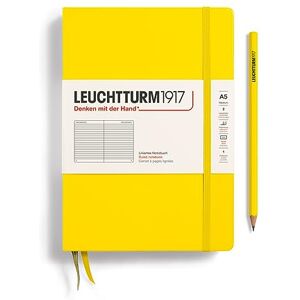 LEUCHTTURM1917 – zápisník Medium (A5), tvrdé desky, 249 stran, citron LEUCHTTURM1917 – zápisník Medium (A5), tvrdé desky, 249 stran, citron