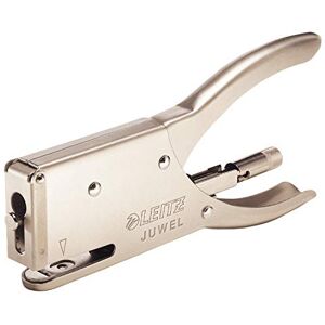 Leitz Juwel sešívací kleště, pro 12 listů, ergonomický design z kovu, mechanika vkládání, pro sponky na šperky 4 mm, kov, 55560082 Leitz Juwel sešívací kleště, pro 12 listů, ergonomický design z kovu, mechanika vkládání, pro sponky na šperky 4 mm, kov, 55560082