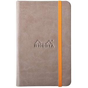 Rhodia 118644C rama Book (A6 poznámkový blok s gumovým páskem, linkovaný, 96 listů) 1 kus krteček Rhodia 118644C rama Book (A6 poznámkový blok s gumovým páskem, linkovaný, 96 listů) 1 kus krteček