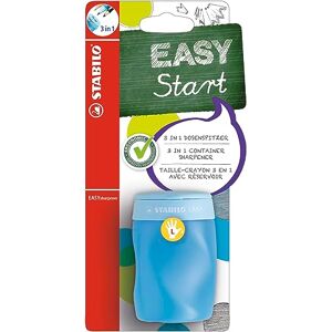 STABILO Ergonomické ořezávátko pro leváky EASYsharpener 3 v 1 modrá blistr STABILO Ergonomické ořezávátko pro leváky EASYsharpener 3 v 1 modrá blistr