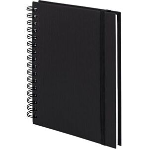 Rössler SOHO Notizbuch A5 blanko mit Gummizug Spiralnotizbuch Notebook A5 Bullet Journal A5 A5 Notizbuch Notizbuch blanko Kladde in DIN A5 1 Stück Farbe: Schwarz Rössler SOHO Notizbuch A5 blanko mit Gummizug Spiralnotizbuch Notebook A5 Bullet Journal A5 A5 Notizbuch Notizbuch blanko Kladde in DIN A5 1 Stück Farbe: Schwarz