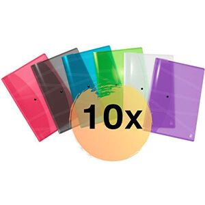 Oxford hawai taška na dopisy A3, z plastu, transparentní, 6 barev, balení 10 ks Oxford hawai taška na dopisy A3, z plastu, transparentní, 6 barev, balení 10 ks