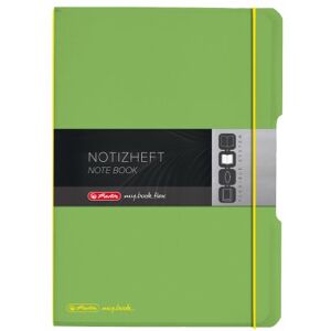 Herlitz 11361458 poznámkový sešit (A4, PP výměnný kryt s uzavírací gumou, 80 g/m²) 80 listů, světle zelený Herlitz 11361458 poznámkový sešit (A4, PP výměnný kryt s uzavírací gumou, 80 g/m²) 80 listů, světle zelený