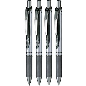 Pentel BL77 Energel XM Click Gelroller/Kugelschreiber, 0,7 mm, Schwarz Pentel BL77 Energel XM Click Gelroller/Kugelschreiber, 0,7 mm, Schwarz