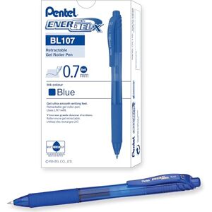 Pentel BL107-C gelové kuličkové pero EnerGel s tlakovou mechanikou, tarový xe4rke 0,7 mm, 12 Stxfcck Pentel BL107-C gelové kuličkové pero EnerGel s tlakovou mechanikou, tarový xe4rke 0,7 mm, 12 Stxfcck