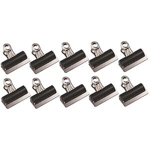 Q-Connect KF01289 Briefklemmer, Foldback Klammer 51mm 10 stück schwarz Q-Connect KF01289 Briefklemmer, Foldback Klammer 51mm 10 stück schwarz