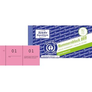 Avery 869-10-3 číselný blok (105 x 53 mm, 1 000 průběžně číslovaných trhlin 1 – 100 na blok, 10 bloků po 100 číslech, ideální pro akce všeho druhu, tombolas) červená Avery 869-10-3 číselný blok (105 x 53 mm, 1 000 průběžně číslovaných trhlin 1 – 100 na blok, 10 bloků po 100 číslech, ideální pro akce všeho druhu, tombolas) červená