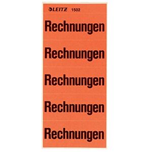 Leitz 15020000 Inhaltsschild (Rechnungen, selbstklebend) 100 Stück rot Leitz 15020000 Inhaltsschild (Rechnungen, selbstklebend) 100 Stück rot