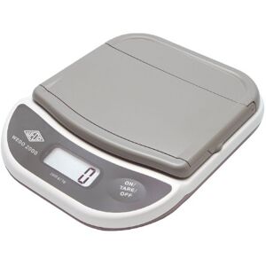 Wedo 502000 elektronická váha na dopisy a balení (se skládacím talířem 2000 g/1 g) bílá/šedá Wedo 502000 elektronická váha na dopisy a balení (se skládacím talířem 2000 g/1 g) bílá/šedá