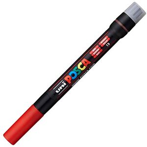 POSCA 181621 Marker se štětcovým hrotem, červený POSCA 181621 Marker se štětcovým hrotem, červený