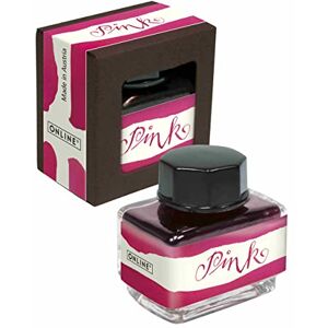 Online Inkoust růžový, inkoustová sklenice 15 ml, barevný plnicí inkoust pro kaligrafii, ruční psaní, psací inkoust, inkoustový soudek pro konvertor, náhradní inkoust na vodní bázi Online Inkoust růžový, inkoustová sklenice 15 ml, barevný plnicí inkoust pro kaligrafii, ruční psaní, psací inkoust, inkoustový soudek pro konvertor, náhradní inkoust na vodní bázi