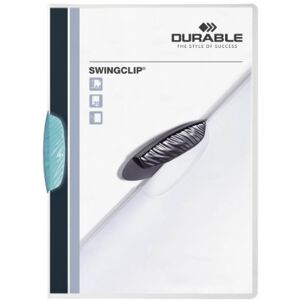 Durable Upínací složka Swingclip z PP, až 30 listů A4, středně modrá, balení 25 ks, 226014 Durable Upínací složka Swingclip z PP, až 30 listů A4, středně modrá, balení 25 ks, 226014