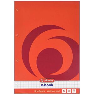 Herlitz 733436 dopisní blok A4/100, kostkovaný, děrovaný, balení 5 kusů Herlitz 733436 dopisní blok A4/100, kostkovaný, děrovaný, balení 5 kusů
