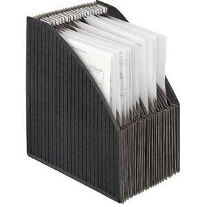 VELOFLEX 4446280 – přihrádka se stojánkem DIN A4, silná PP fólie, s okraji zesílenými textilem, box s 23 přihrádkami, vhodný pro dokumenty A4, spodní část flexibilní, černá, 1 kus VELOFLEX 4446280 – přihrádka se stojánkem DIN A4, silná PP fólie, s okraji zesílenými textilem, box s 23 přihrádkami, vhodný pro dokumenty A4, spodní část flexibilní, černá, 1 kus