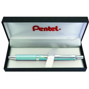 Pentel BL407LS-BOX EnerGel Liquid Gelové kuličkové pero Sterling, matná ledově modrá kovové pouzdro, průměr kuličky 0,7 mm = 0,35 mm tloušťka čáru, barva psaní černá Pentel BL407LS-BOX EnerGel Liquid Gelové kuličkové pero Sterling, matná ledově modrá kovové pouzdro, průměr kuličky 0,7 mm = 0,35 mm tloušťka čáru, barva psaní černá